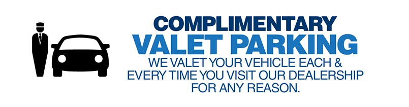 Complimentary Valet Parking