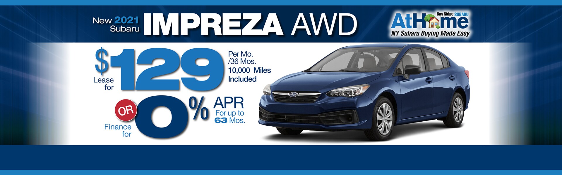 Subaru NY Dealer Impreza Special Offer