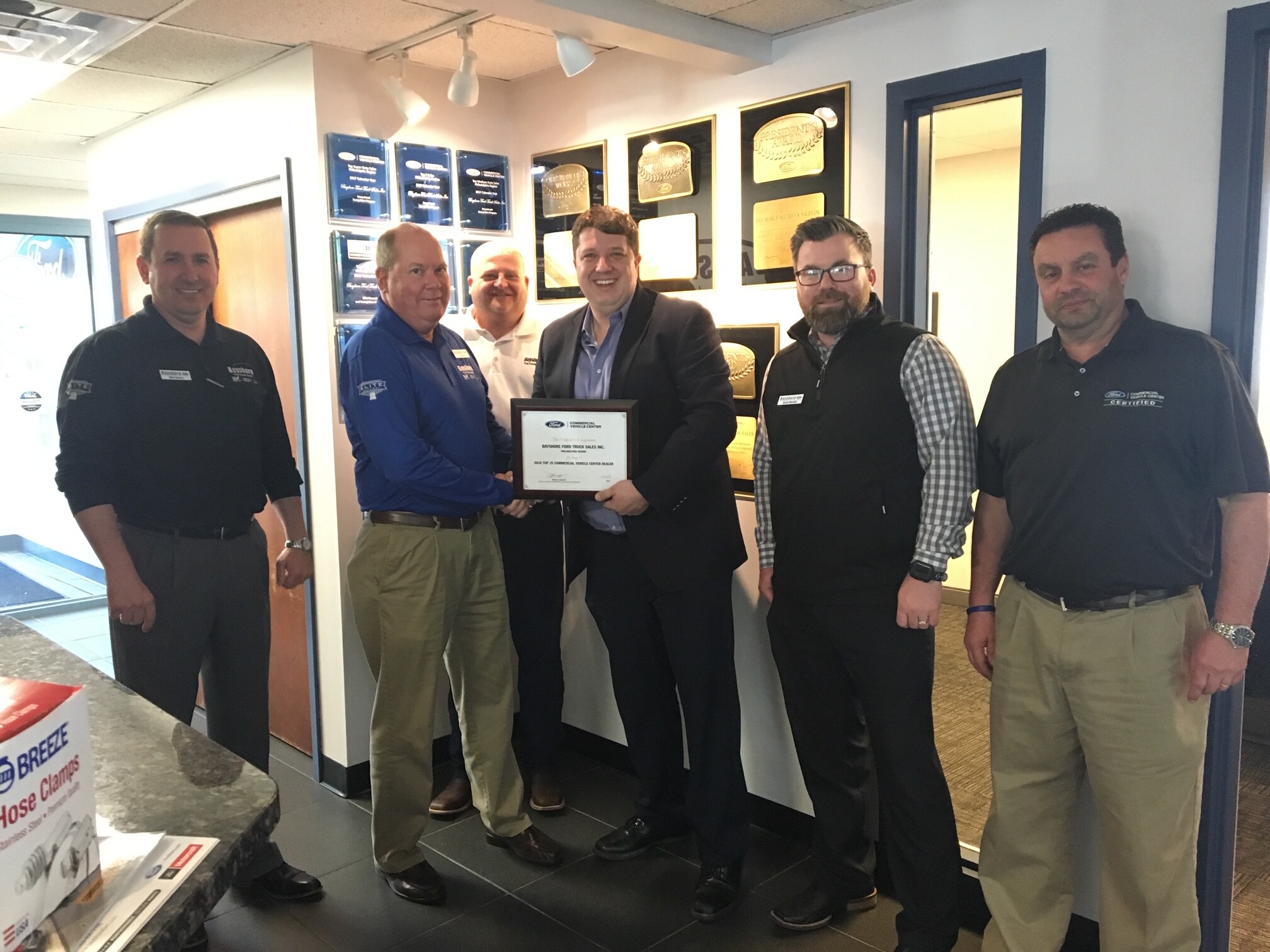 Commercial Award Presented to Team.JPG