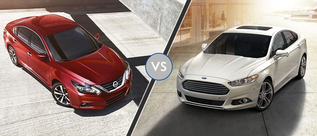 2016 Ford Fusion vs 2016 Nissan Altima Annapolis MD 2016 Ford Fusion vs 2016 Nissan Altima
