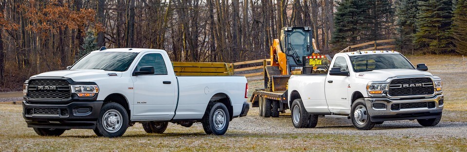 2020 Ram 3500 Work Truck Parked in Pasadena, Texas