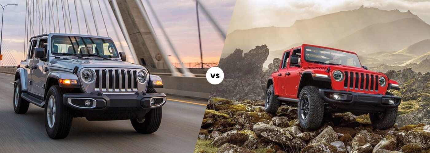 2021 Jeep Wrangler vs. 2021 Jeep Wrangler Rubicon
