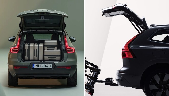 BW_Volvo_XC40_vs_XC60_RECHARGE_Size.Png Volvo XC40 Recharge vs. Volvo XC60 Recharge Size