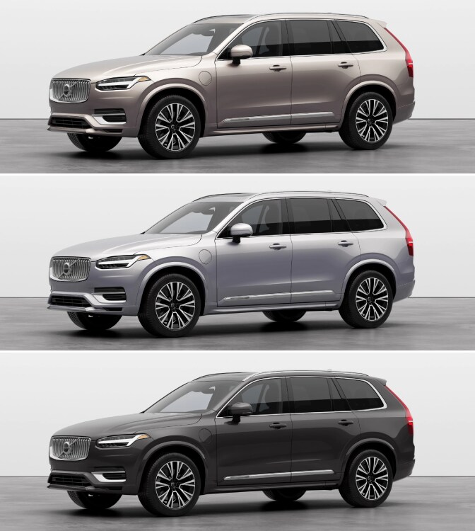 2023 Volvo XC90 vs. 2022 Volvo XC90 Colors & Wheels