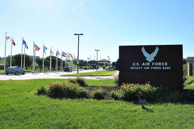 Offutt Air Force Base Flag Gate.jpg