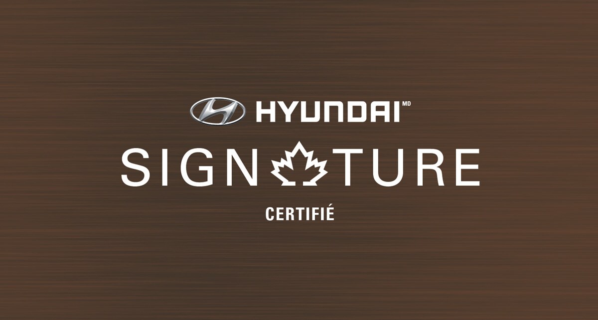 Hyundai Signature certifié