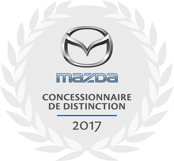 Concessionnaire de distinction 2017 de Mazda