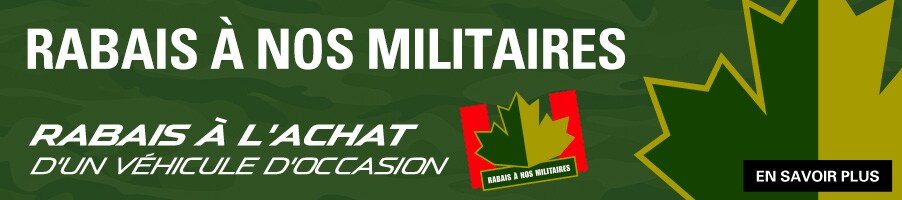 Rabais à nos militaires