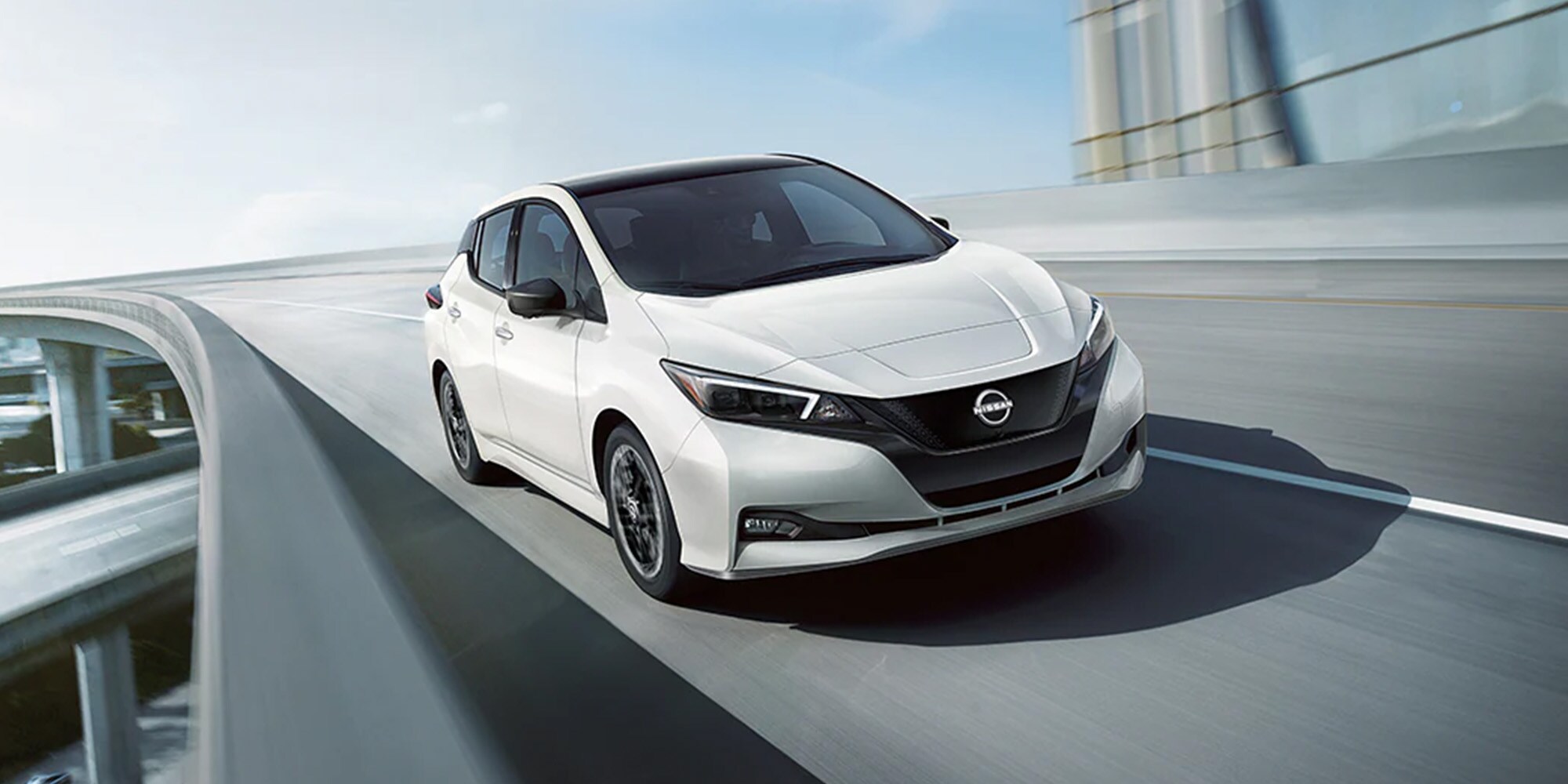 the latest Nissan Leaf