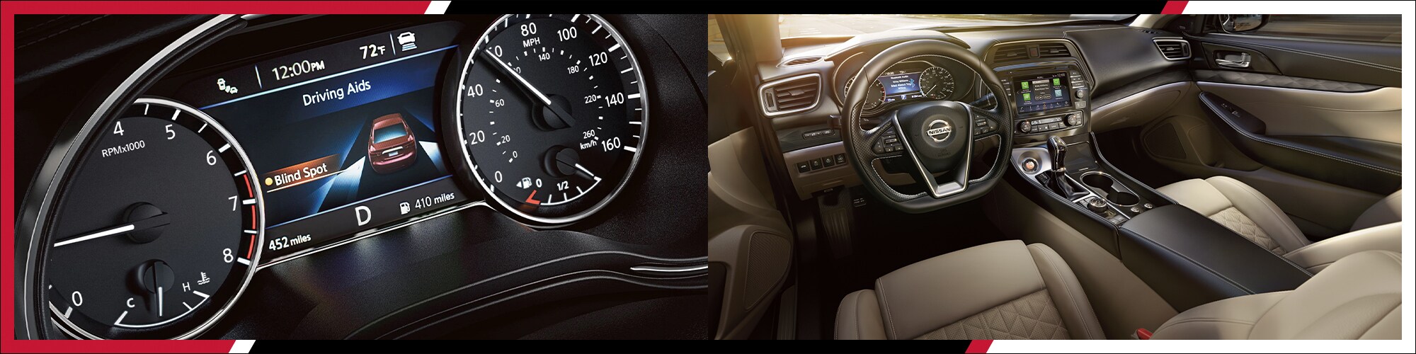 2022 Nissan Maxima Interior