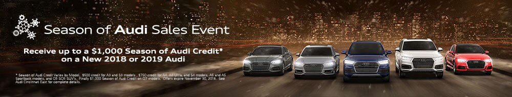 Season of Audi Sale Event Season of Audi Sale Event