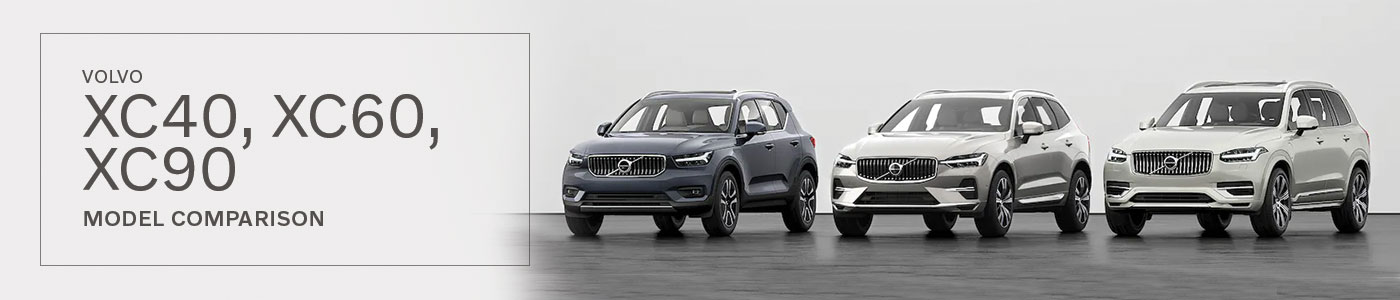 Volvo XC Models Comparison
