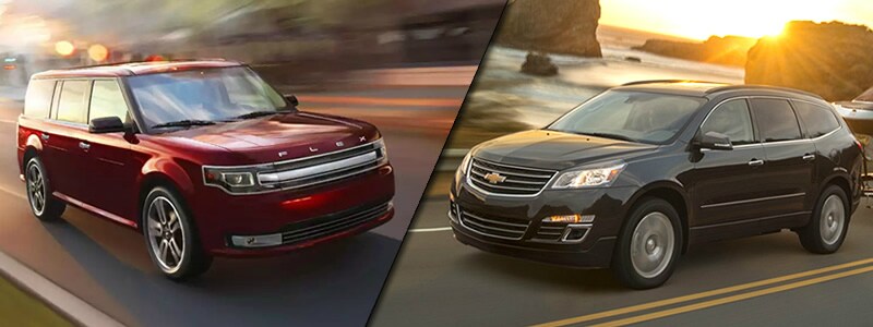 2017 Ford Flex vs Chevy Traverse