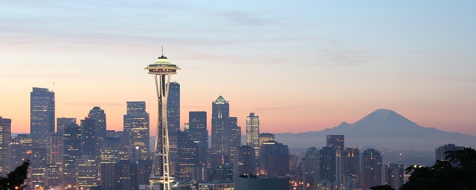 Scenic Seattle skyline