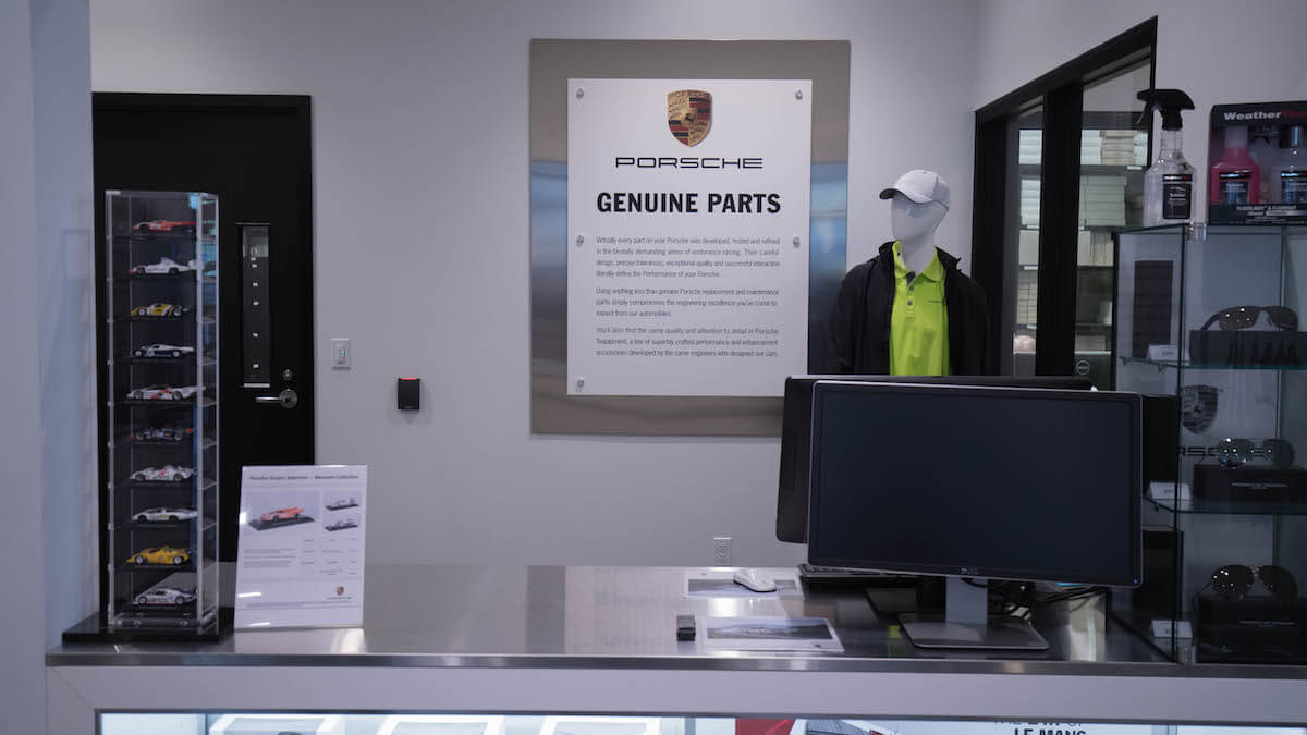 Parts Center at Porsche Bellevue