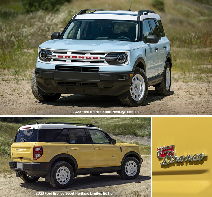 2023 Ford Bronco Sport Models