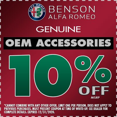 Accessories Discount Greer SC 29650 Benson Alfa Romeo