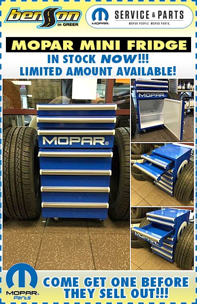 Mopar Mini Fridge Greer SC 29650 Benson CDJ