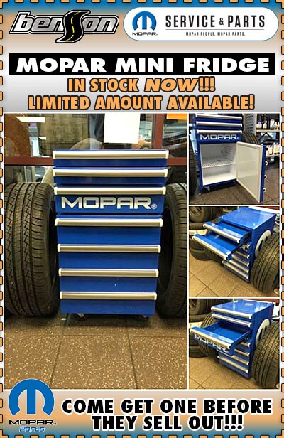 MOPAR Fridge Greer SC 29650 Benson CDJR