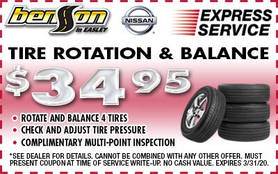Tire Rotation Balance Easley SC 29640