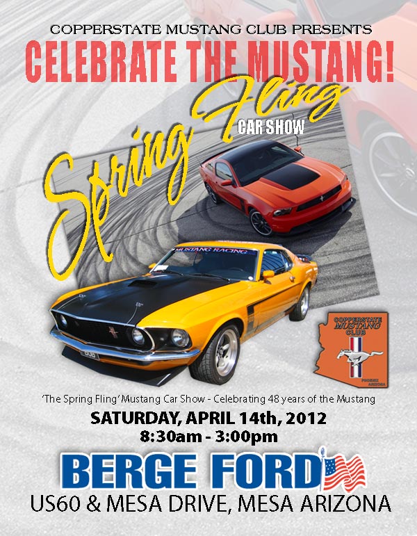Berge Ford on The Spring Fling Mustang Car Show At Berge Ford