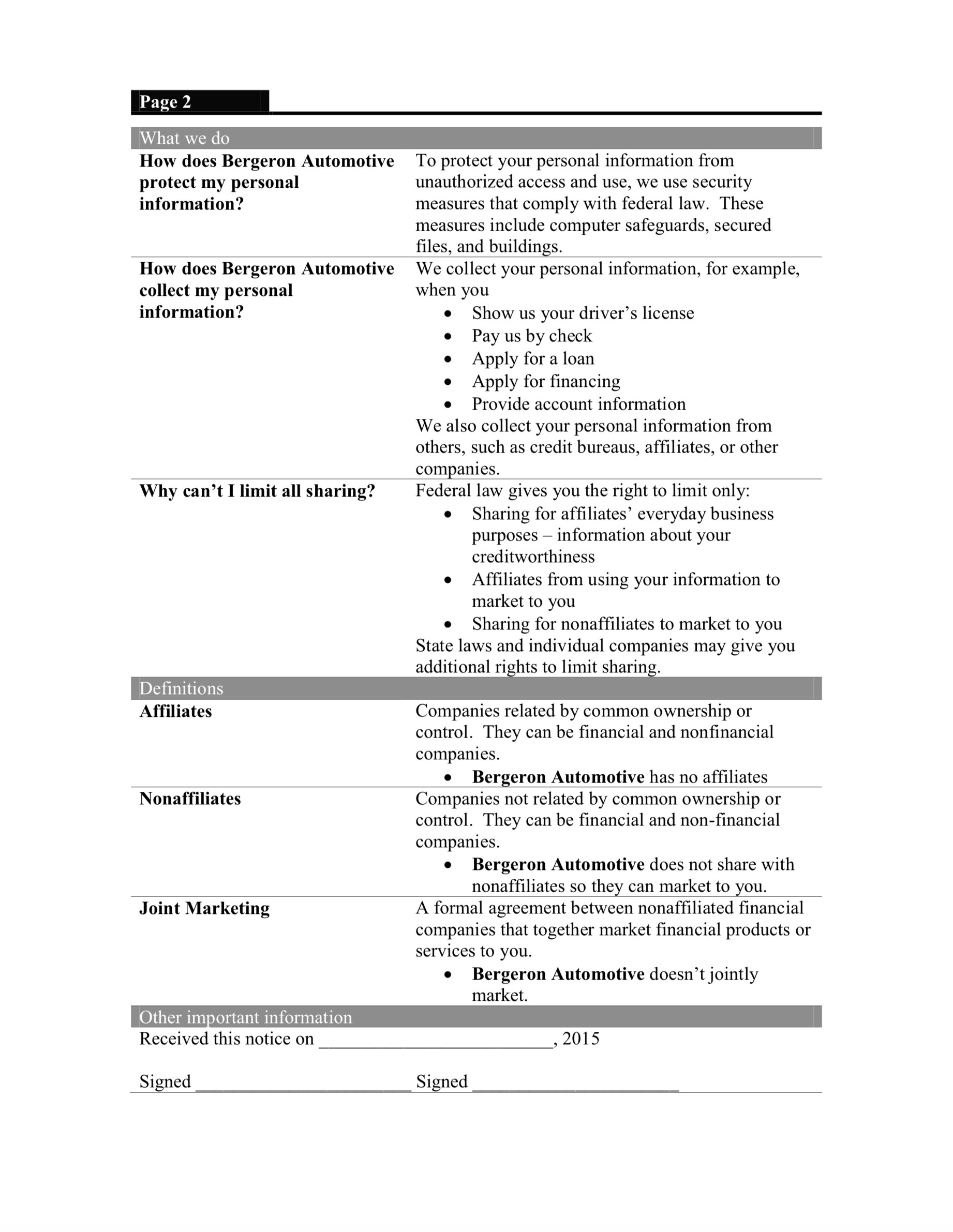 Bergeron Automotive Privacy Notice 2.png