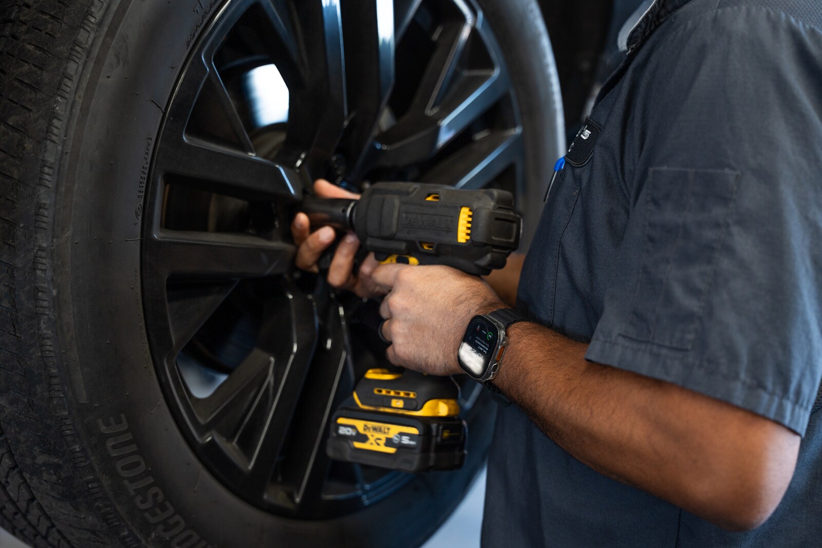 Tire service at Bergey's Buick GMC