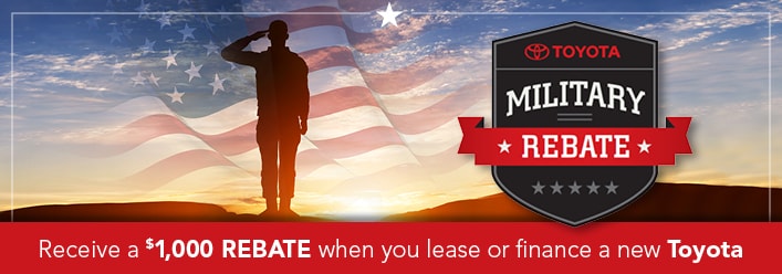 Berglund Toyota - Military Rebate