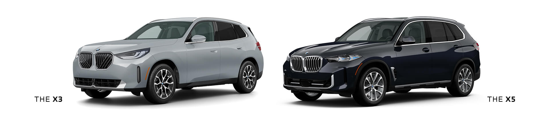 2025 BMW X3 30xDrive & 2025 BMW X5 xDrive40i