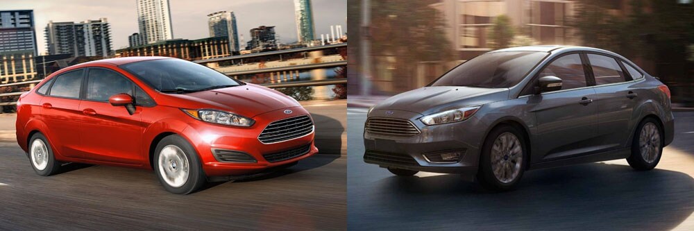 2018 Ford Fiesta vs 2018 Ford Focus