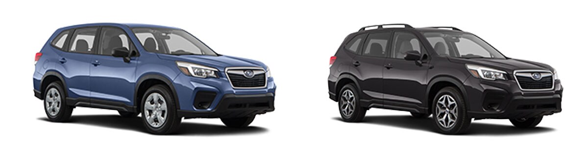2021 Subaru Forester vs 2021 Subaru Forester Touring