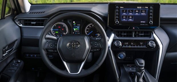 Interior del Toyota Venza 2021