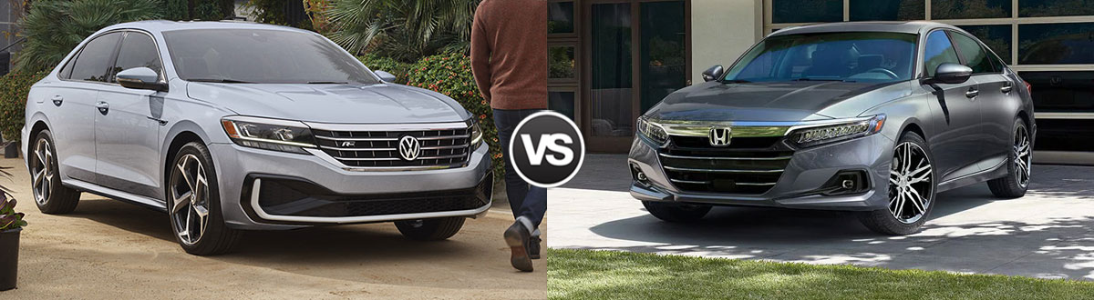 2021 Volkswagen Passat vs 2021 Honda Accord