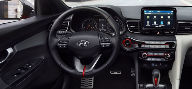 2021 Hyundai Veloster Interior