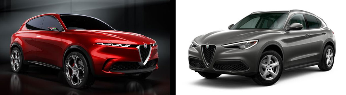 2021 Alfa Romeo Tonale vs 2021 Alfa Romeo Stelvio