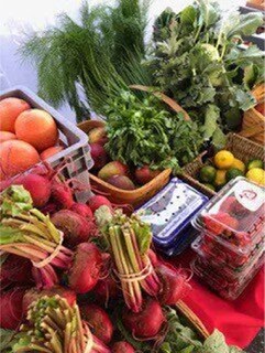 fresh fruit and veggies