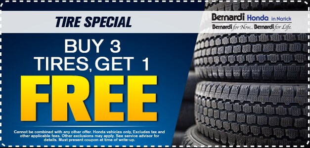 Honda Parts Specials Near Natick Framingham Boston Ma Bernardi