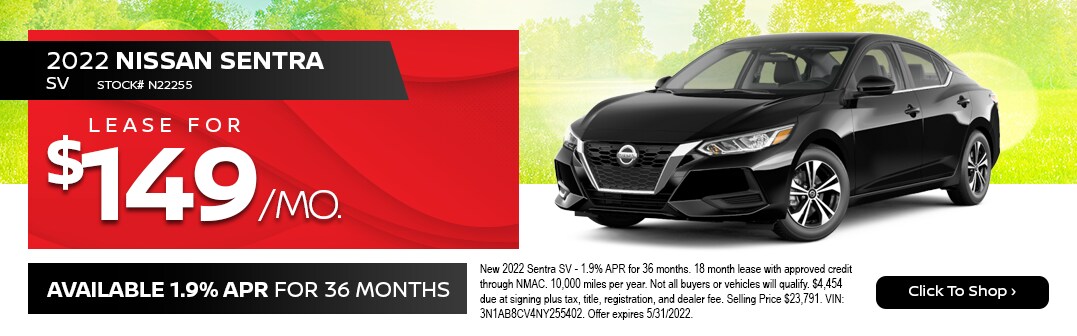 Bernardi Nissan_SP_2022 Nissan Sentra SV_1077x336_May'22.png