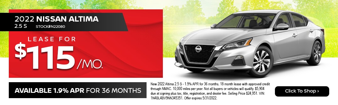 Bernardi Nissan_SP_2022 Altima 2.5 S_1077x336_May'22.png