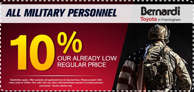 MILITARY-SPECIAL.jpg 10% Our Already Low Regular Price For All Military Personnel