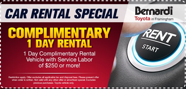 CAR-RENTAL-SPECIAL.jpg Complimentary 1 Day Rental With Service Labor of $250 or more!