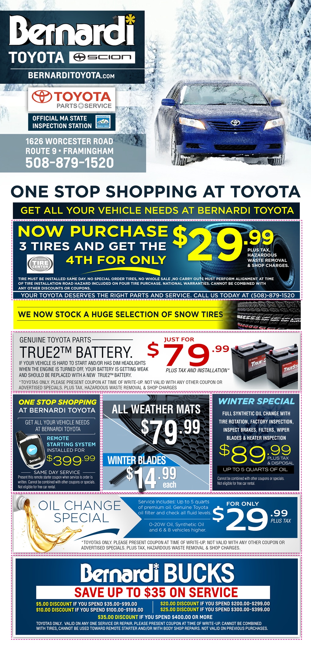 Toyota service coupons houston