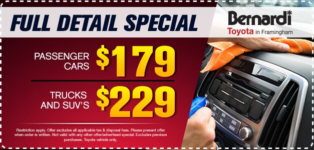 DETAIL-SPECIAL.jpg Full Detail Special $179 For Passenger Cars or $229 for Trucks and SUVs