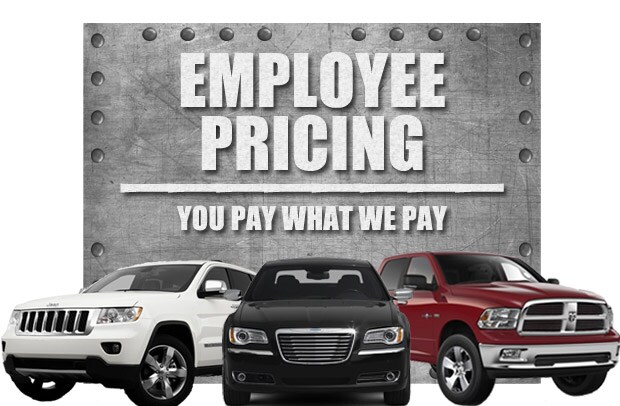 Employee pricing for chrysler #4