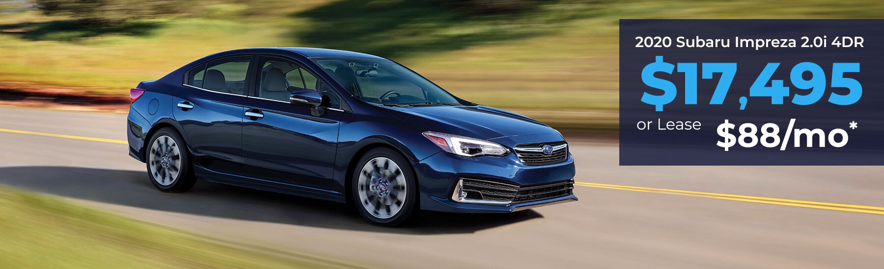 2020 Subaru Impreza 2.0i
