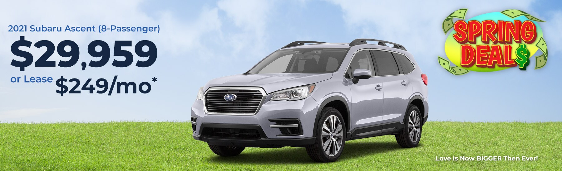 2021 Subaru Ascent 8 Pass