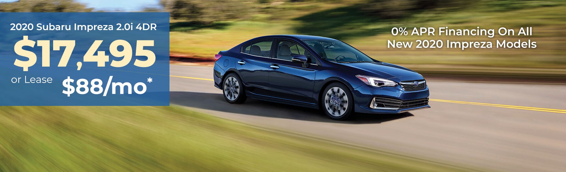 2020 Subaru Impreza 2.0i