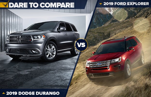 2019 Dodge Durango vs 2019 Ford Explorer | Harlingen, TX 2019 Dodge Durango vs 2019 Ford Explorer | Harlingen, TX