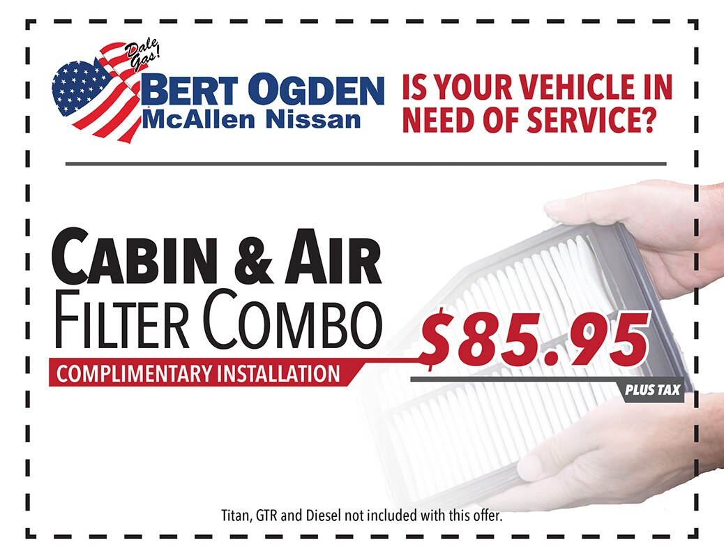 Service Special Coupon BannersV3 - Air & Cabin Filter Combo - McAllen Niss-01_Resize.jpg