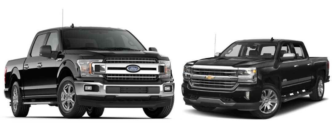 Ford F-150 vs Chevrolet Silverado 1500 Coopersville MI.png